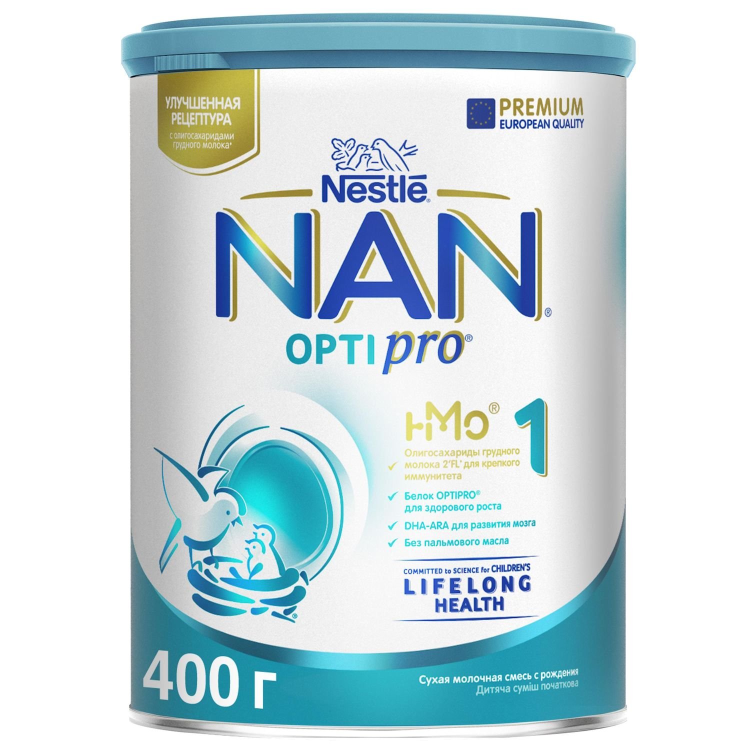 Sữa Bột Nan Nga Số 1 – 400g (Dành Cho Bé Từ 6 – 12 Tháng Tuổi)
